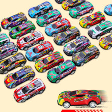 Samochody z napędem pull back dla dzieci – Mini pojazdy zabawkowe, 100 sztuk