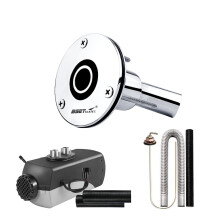 Kit de raccords d'échappement traversants en acier inoxydable (1 jeu)
