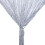 Grey door string curtain with silver thread 1 panel 1