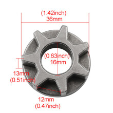 Für 5016/6018Gear Asterisk Elektrokettensäge Kettensägenkettenantrieb Ersatzritzel Elektrowerkzeug