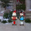 Weihnachtsmann-Gartenschild, 2 Stück 4