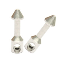 2Pcs Spearfishing Insert Diver Fishing Tackle Tool Stainless Spearfishing Wishbone Nails Speargun Diver Accessory