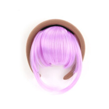 Afneembare hoofdband met synthetische neppony, synthetische pruiken met hoofdband en pony