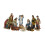 Kerststalbeeldjes set, meerkleurig, 11 stuks 1