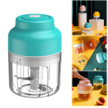 Elektrische knoflookhakker, USB-oplaadbaar, 300 ml