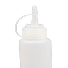 4PCS Squeeze Squirt Condiment Bottles Salad Sauce Dispenser Ketchup Cruet