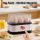 Egg Cooker Stainless Steel 6-Egg Electric Poacher 4