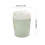 Poubelle à couvercle basculant verte 1,3 gallon 4