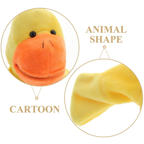 Fantoche de mão de pato para crianças com algodão PP (1 conjunto) 2