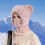 Gorro polar de invierno con máscara y bufanda integradas. 2