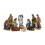 Kerststalbeeldjes set, meerkleurig, 11 stuks 5