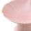 Ceramic Dessert Stand Footed Fruit Plate for Cupcakes Donuts Kitchen Counter Pink 8