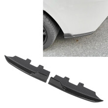 Lip spoiler para el parachoques trasero para 2 Series F22 F23 M Sport 2015-2019 Estilo fibra de carbono