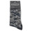 Grey Camo Camouflage Luxury Bamboo Men's Socks 1