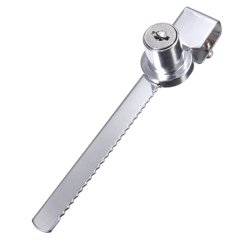 2 Keys +Keyed Alike Display Case Showcase Lock Sliding Glass Cabinet Door Lock 6034087611358