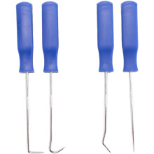 4Pcs Pick and Hook Set O Ring Oil Seal Gasket Puller Remover Hand Tool