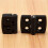 10 pezzi cerniere rinforzate in plastica nera da 40 mm x 30 mm 6