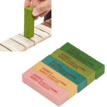 5Pcs Guitar Fret Polishing Rubber Blocks Grits 180-2000 for Basses Ukuleles