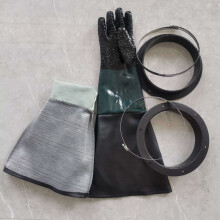Gants de Sablage PièCes de Sablage Gants de Sablage avec Joints Toriques pour Armoire de Sablage Gants de Sablage 23,6 Pouces