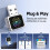 Universal 2IN1 Wireless CarPlay Android Auto USB Adapter Dongle   Box Plug  for 2