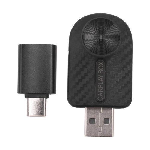 Wireless CarPlay Adapter- Android Auto Wireless Adapter, 5.8GHz Wi-Fi Plug & , and Stable IOS 10+/Android 10+
