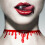 Halloween Bloddroppshalsband Vampyrtema 1 st 1