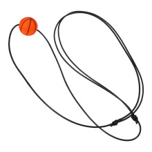 Oransje basketballanhengskjede – Silikon sportsstil