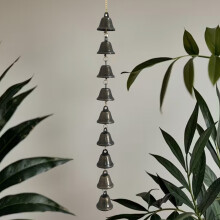 Carillon éolien en métal pour intérieur et extérieur, décoration Feng Shui, 48 cm (18,9 pouces)