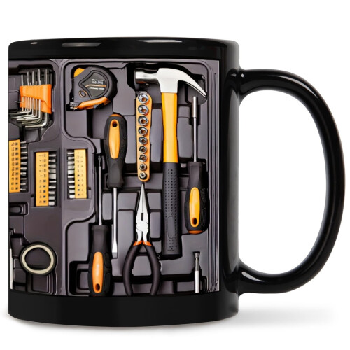 Mug en céramique design 11 oz pour hommes 1