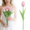 Tulipani artificiali, decorazioni realistiche per la casa, 12 steli 1
