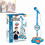 Dispositivo karaoke Star, blu, microfono 5 in 1 con luci LED 1