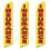 Swooper Flags Gula Helärmade Marknadsföringsflaggor för Företag3 1