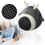 Chauffage d'appoint portable 500 W, 2 vitesses, silencieux 1
