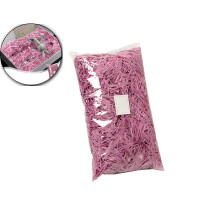 Multicolor shredded paper filler for gift packaging and
