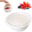 Panier à légumes pliable à double compartiment blanc 1