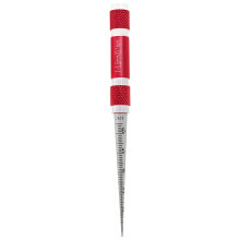 Aço para furos cônicos de 0,04 a 0,25 polegadas (0,1 mm) de precisão.