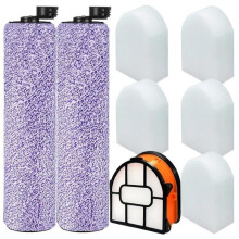 Ersatzbürsten und Filter – PZCC – Shark AW201 WD201 – 8-teilig – Mikrofaser – HydroVac-kompatibel