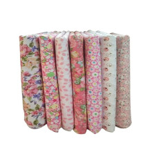 Retro Floral Cotton Fabric Bundles, 10" Wildflower Squares for Sewing, DIY, Crafts – Compatible with Vintage & Farmhouse Decor