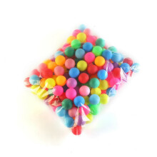 EASTIN 50 Pcs Ping Pong Balls 40mm Multi-Color Table Tennis Balls for Beer Pong