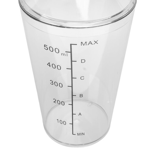 Shaker à cocktail transparent 500 ml 2