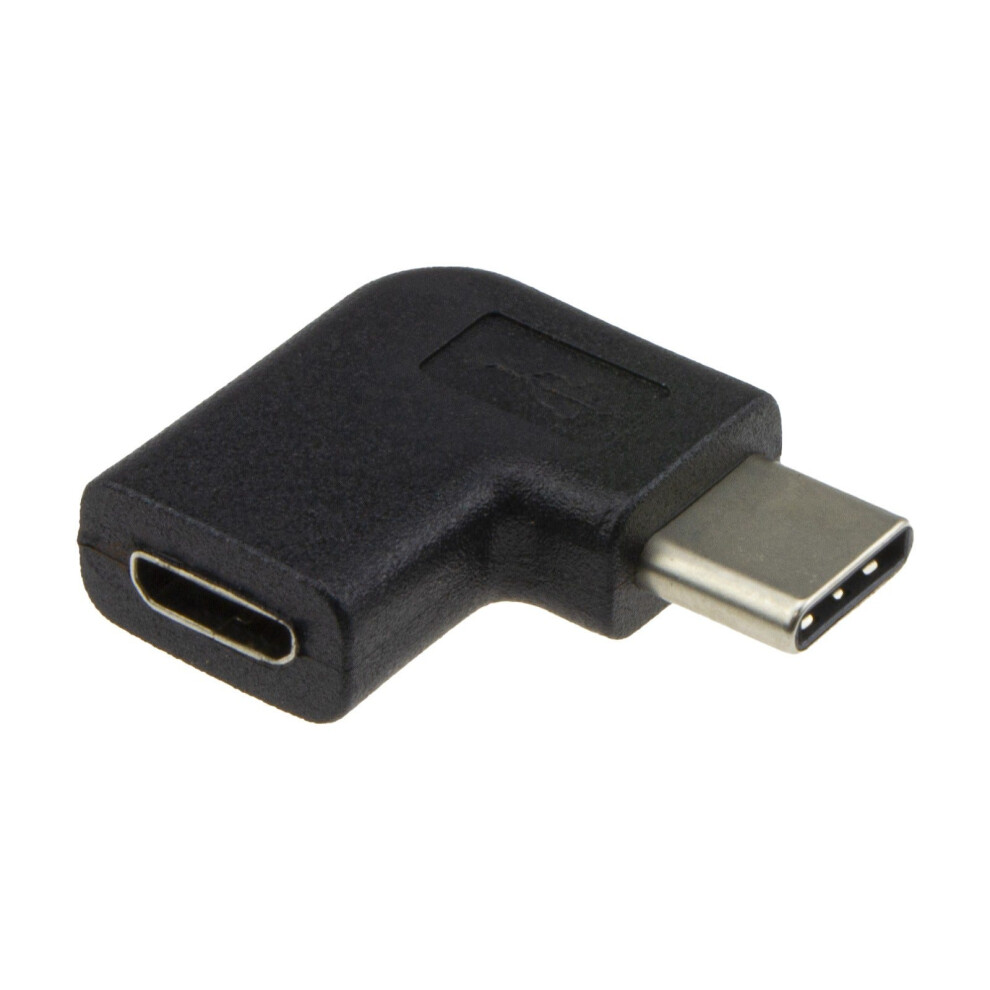 Usb Micro B Socket To Right Angled Type C Male Plug Converter Adapter 5055781245930