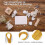 1Set Bauble String Arany Hímzőfonal Kézművességhez 6