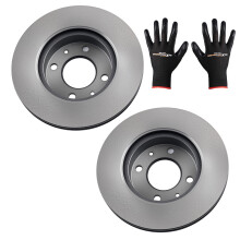 Discos de freno Delantero for Hyundai i10 PA/Kia Picanto SA TA 2004-2017 241mm