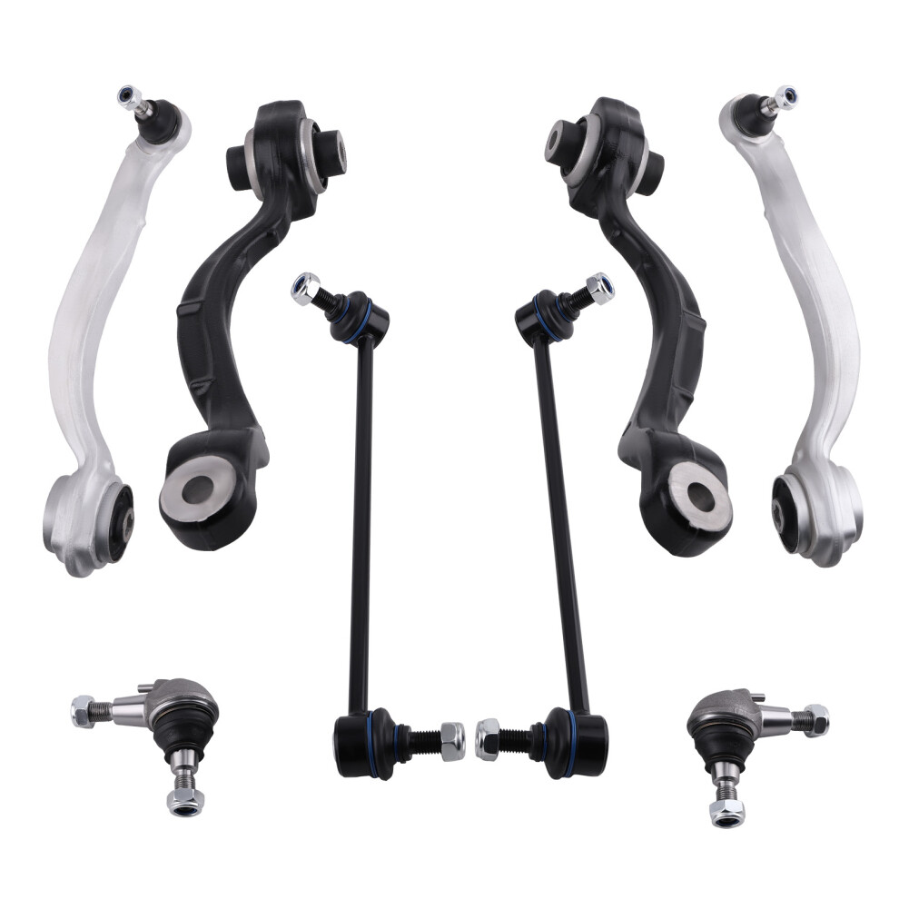 8Pcs Front Suspension Wishbones Arms&Ball Joints For Mercedes E-Class W212 S212 6941677528128