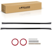 ABS Body Side Skirt Panel for BMW X3 G01 2017-2024 Extension Lip Kit 2 Piece