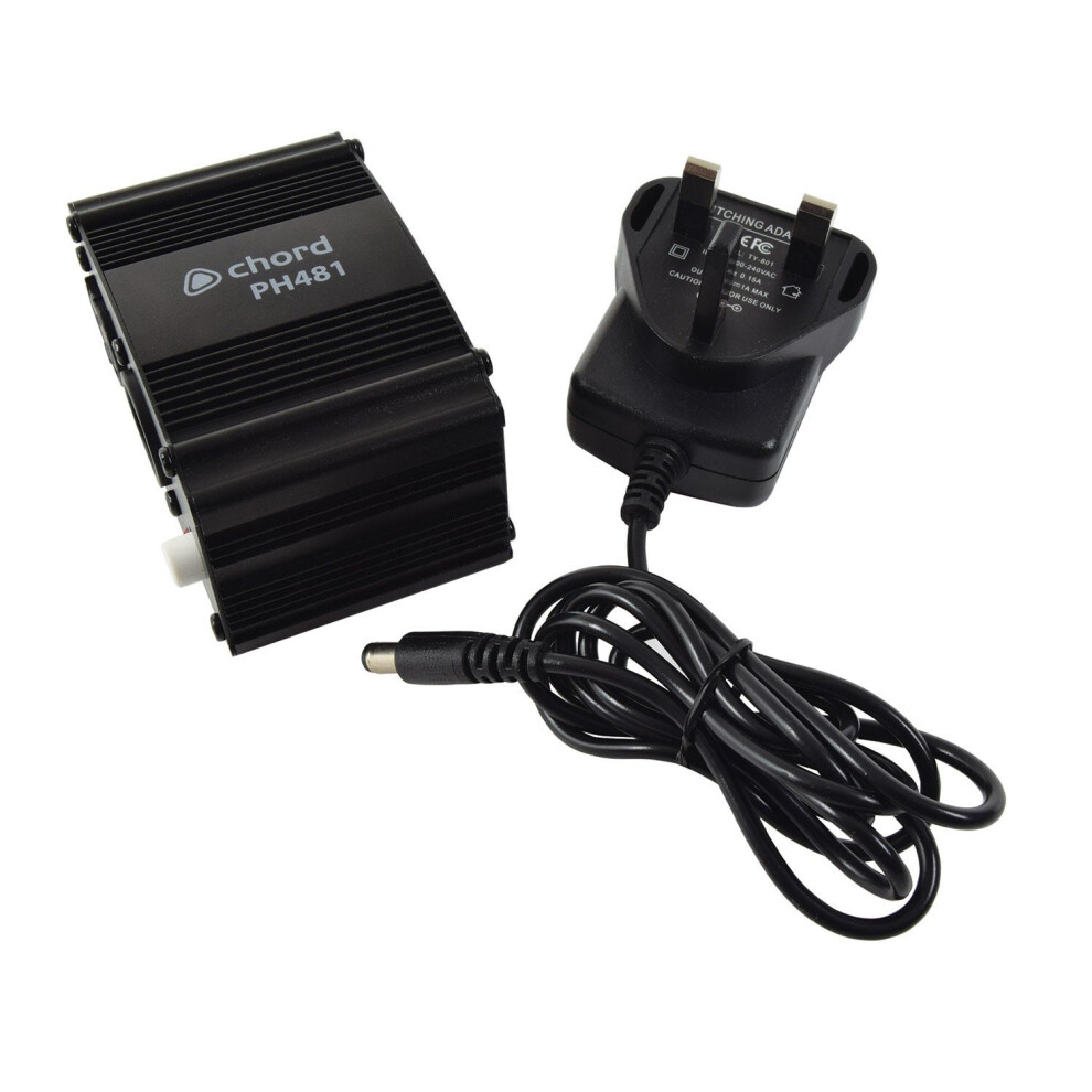 Kenable Phantom Power Injector For Single Condenser Studio/Recording Microphones