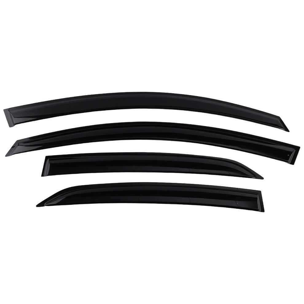 Side Window Guards Set For Vw Jetta Mk5 2005-2011 Wind Deflectors Rain Visors 6941503322210