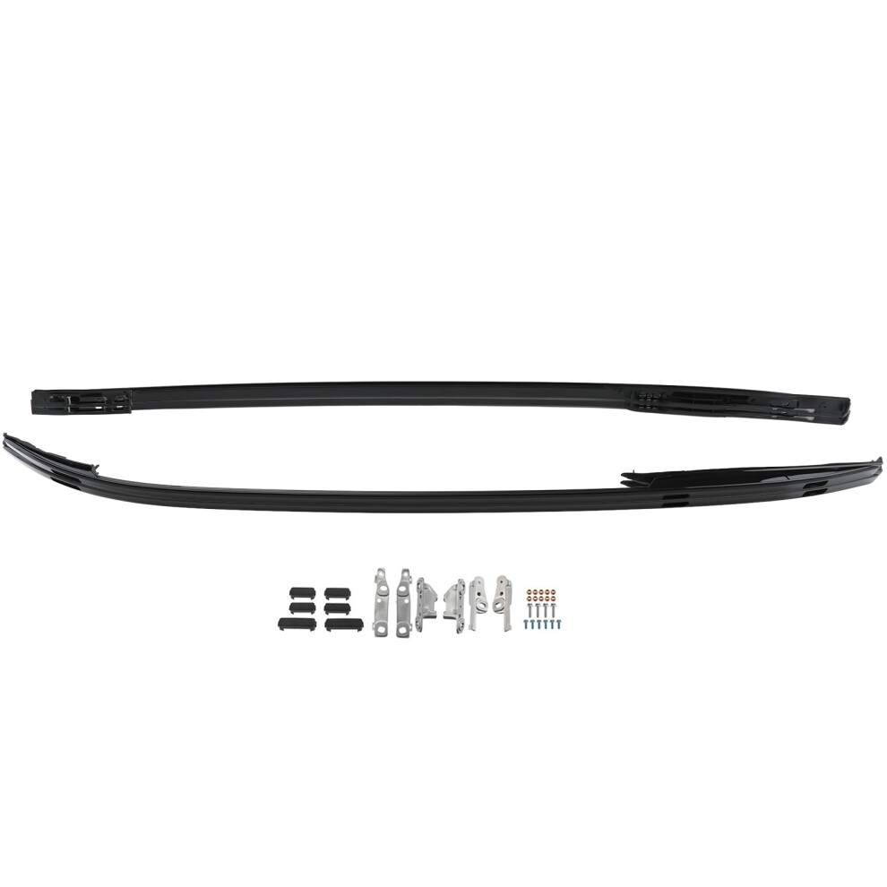 Aluminium Roof Rail Bar For Land Rover Discovery Sport L550 2014+ Black 6941503304452