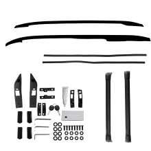 Roof Rack Rails Cross Bars Aluminium Black For Range Rover Evoque L538 2011-2019