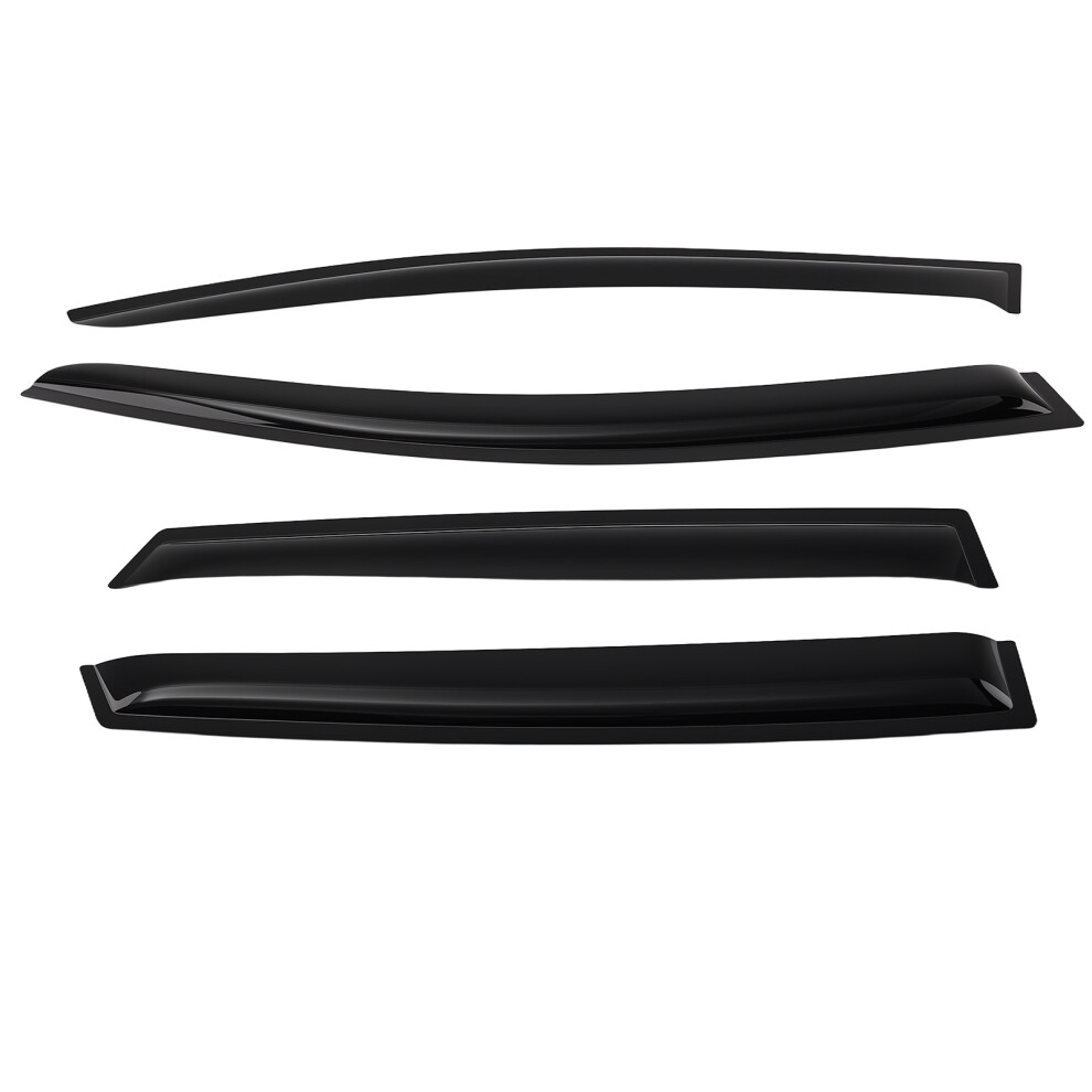 4Pc External Window Guards For Opel Vauxhall Astra J Mk6 Hatchback 2009-16 6941503321961